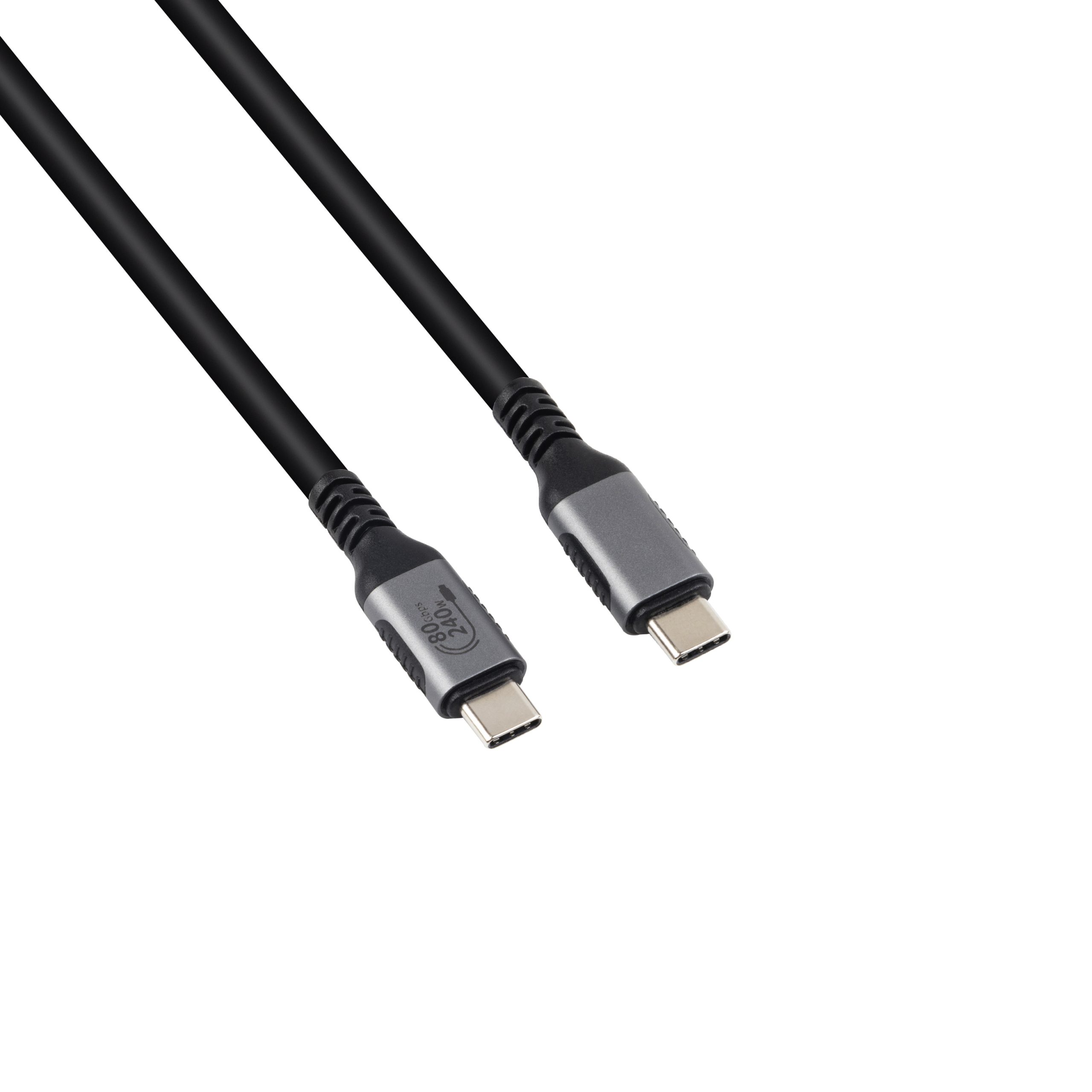 240W Silicone USB 4 Cable 40Gbps, 8K@60Hz/4K@240Hz Video, Thunderbolt 4/3 Compatible Fast Charge Cord