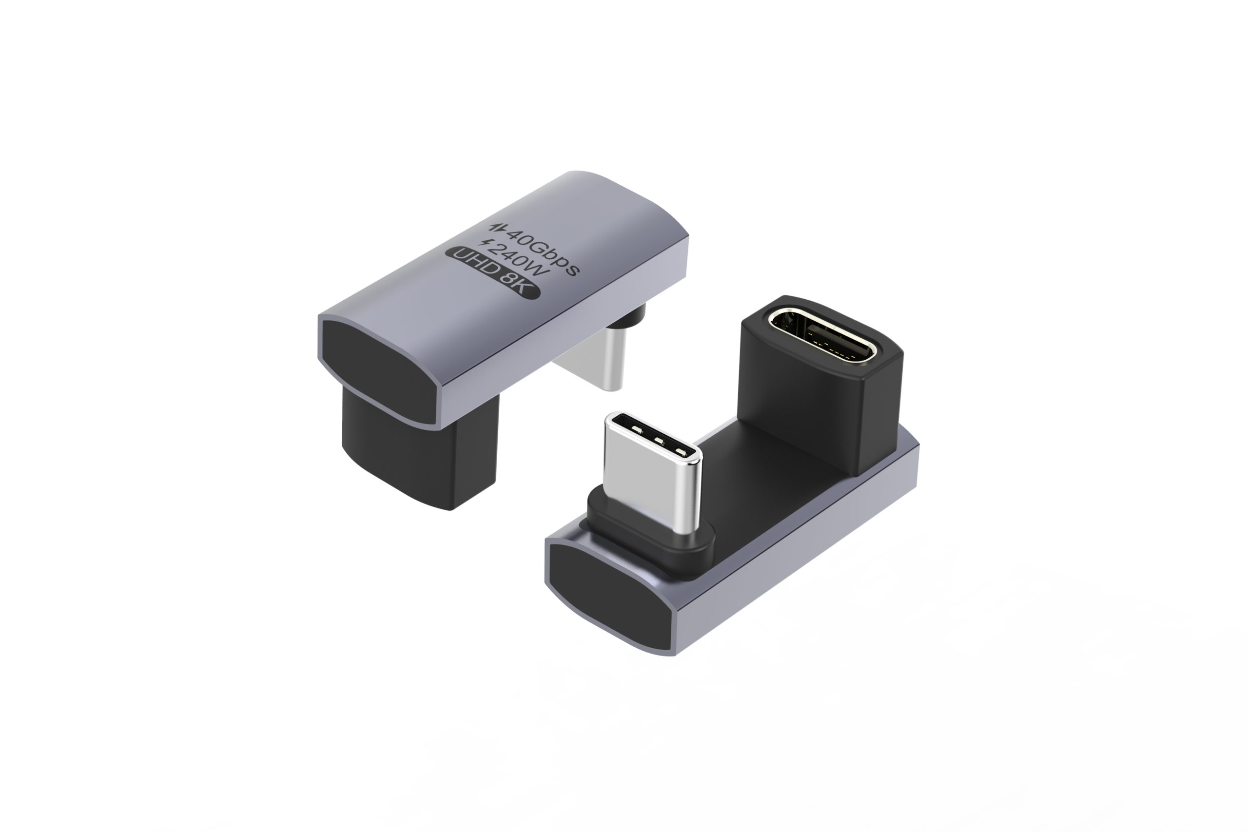 Custom USB4 Thunderbolt 4 Adapter Fully Functional High-Speed 40Gbps 8K Type C Aluminum Alloy Converter Mobile Phones