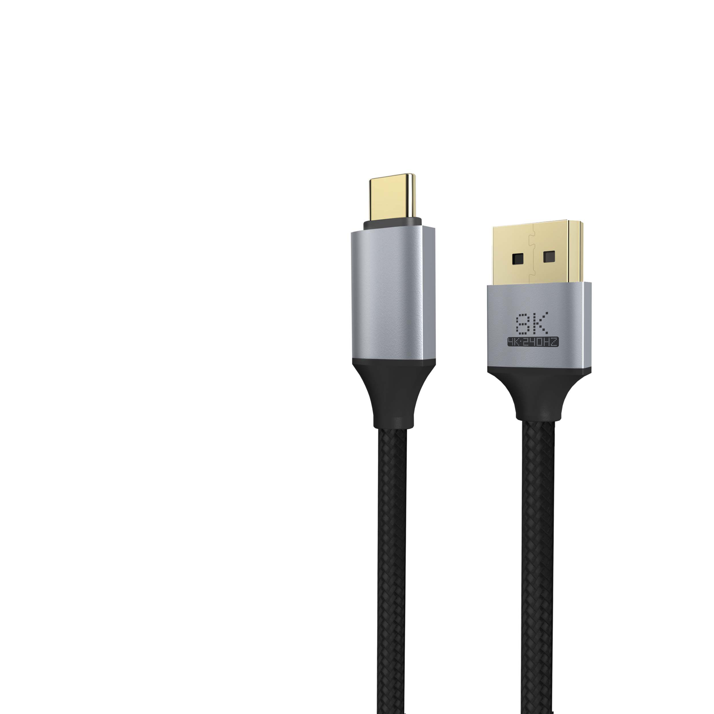 USB C to Displayport 8K Cable Ultra soft, Ultra thin Bidirectional signal