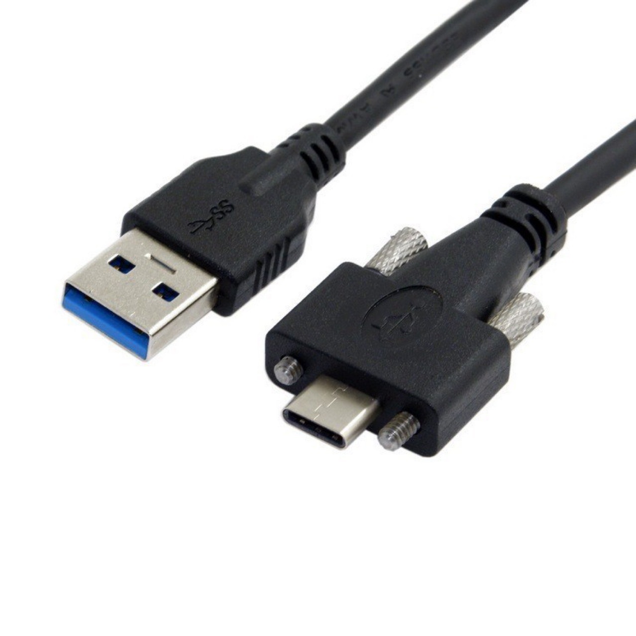 Usb 3.0A revolution -C male headband screw data cable