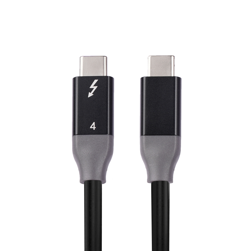 High Quality Thunderbolt 4 Data Cable with 40Gbps Transmission Rate, 8K Resolution, PD 240W Fast Charging Type c to Type c Cable