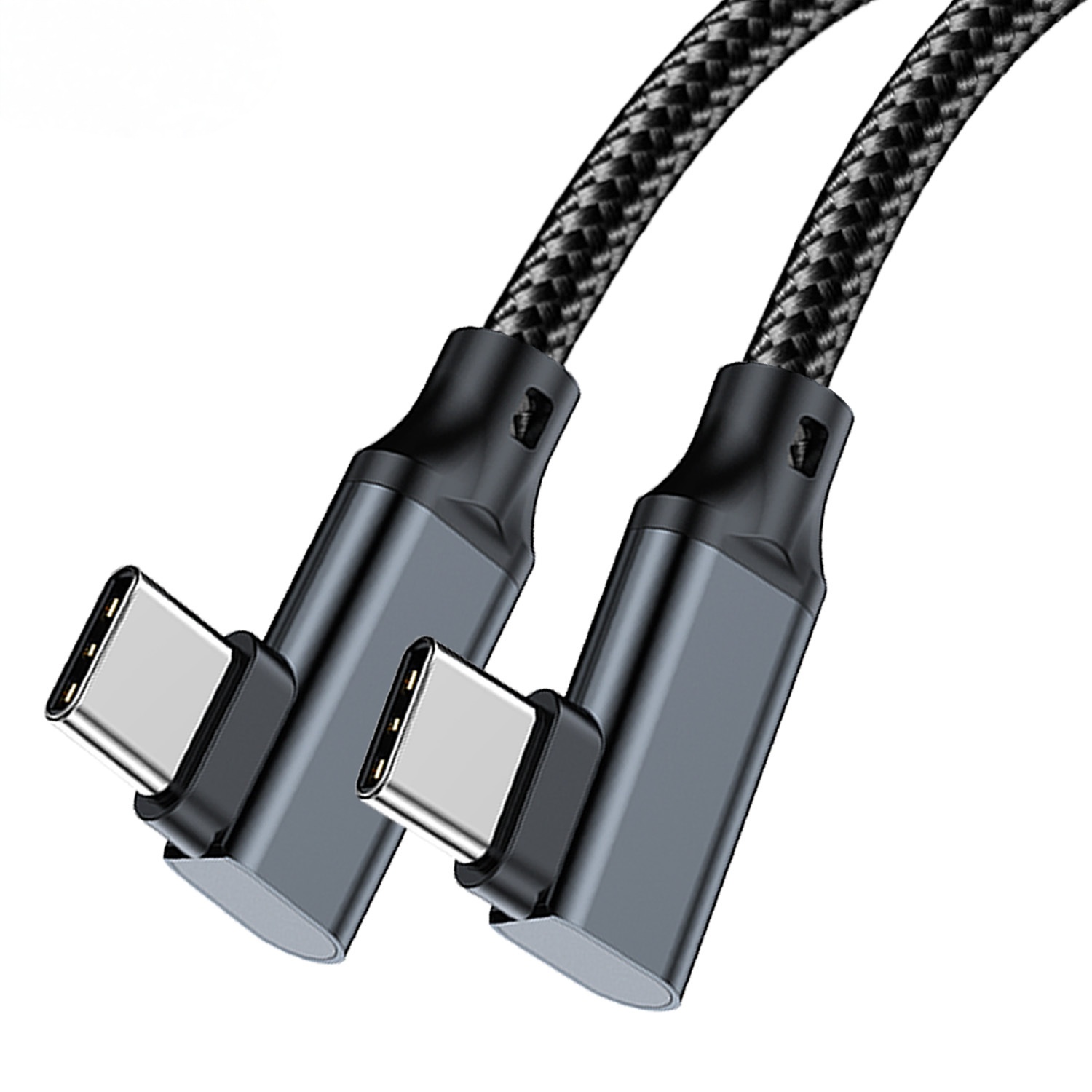 Right Angle to Right Angle USB-C 90-Degree Power & Data Cable 40Gbps For Camera