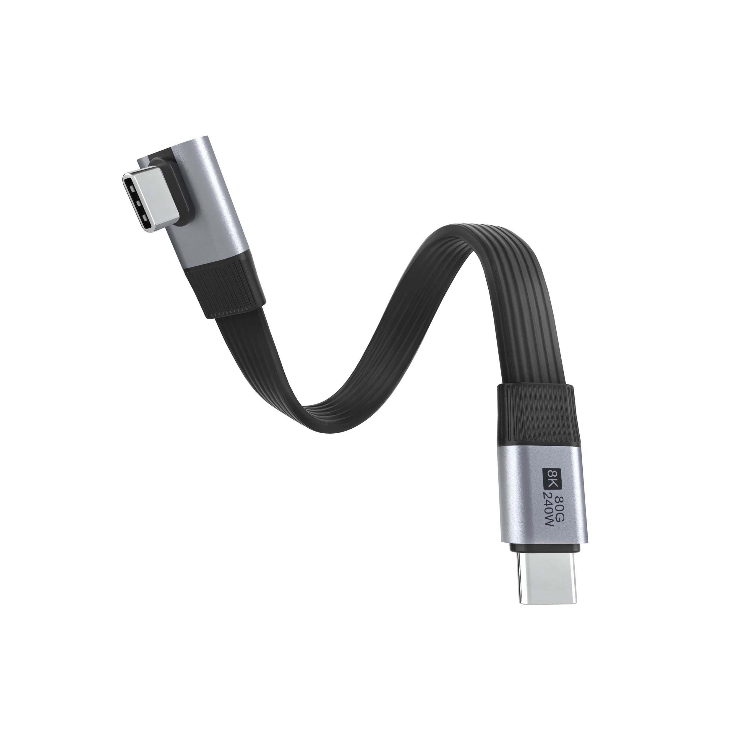 USB4 keychain cable – portable design