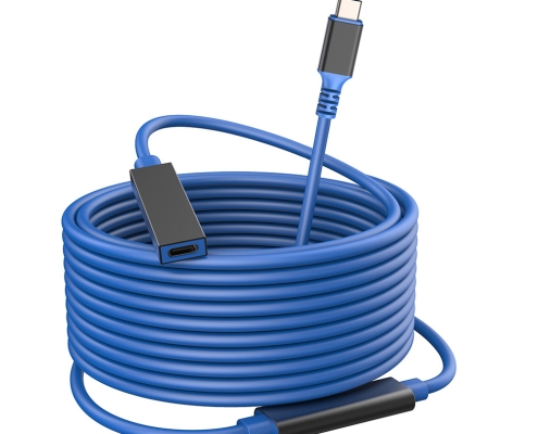 USB-C cable product image from <strong>Eilinks Electronics</strong>” class=”ei-article-img” loading=”lazy”></div>
<h2>How USB-C KVM Switches Work</h2>
<p>A USB-C KVM switch consolidates video, USB data, and sometimes power delivery through a single connection to each computer. When you press the switch button or use a keyboard shortcut, the KVM routes the display signal from the selected computer to your monitors and redirects USB peripheral data to that same computer. This all happens through <strong>USB-C cable</strong> connections that carry DisplayPort Alt Mode video, USB 3.2 data, and USB Power Delivery simultaneously.</p>
<p>The challenge is that not all USB-C cables support all three of these protocols at the same bandwidth tiers. A cable that charges your laptop perfectly may be limited to USB 2.0 data speeds, which introduces noticeable mouse and keyboard latency through a KVM switch. A cable that transfers files at 10Gbps may not support the DisplayPort Alt Mode required for video passthrough. Understanding these capability layers is essential for building a reliable KVM setup.</p>
<h3>Single-Cable vs. Multi-Cable KVM Architectures</h3>
<p>Entry-level KVM switches typically use separate cables for video and USB data — HDMI or DisplayPort for display, and USB-B or USB-C for peripherals. Higher-end KVMs, particularly those designed for Thunderbolt or USB4 hosts, consolidate everything into a single <strong>USB-C cable</strong> per computer. Single-cable setups are cleaner but demand more from each cable: the cable must simultaneously handle video, USB data, and often power delivery without crosstalk between these signal types. Cables with inadequate internal shielding between video pairs and USB data pairs produce visible interference patterns on connected displays.</p>
<h2>Bandwidth Planning for Multi-Monitor KVM Deployments</h2>
<p>KVM bandwidth requirements scale with your display configuration. Each monitor at a given resolution and refresh rate demands a specific amount of DisplayPort bandwidth, and your cables must accommodate the sum of all active displays:</p>
<table border=